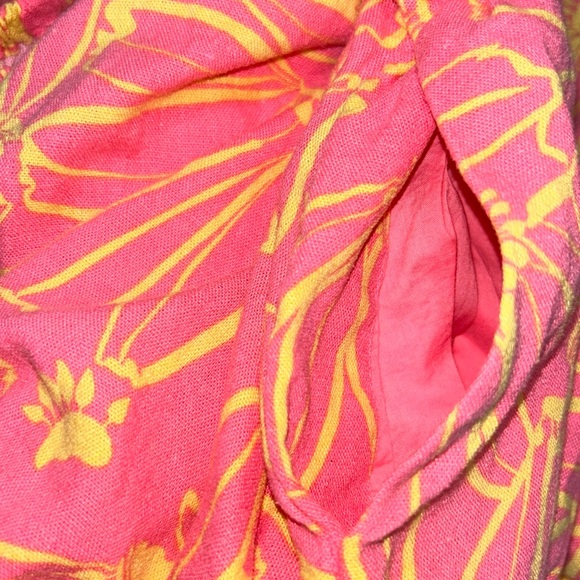 Universal Thread Dress Pink Floral Balloon Long Sleeve Mini ALine - Picture 5 of 5